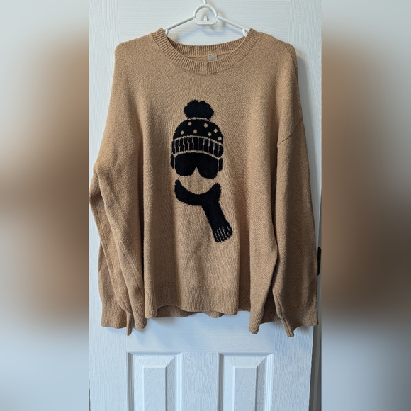 Lou & Grey Loft Size XL Women's Chillout Sweater Camel Color - Picture 3 of 12